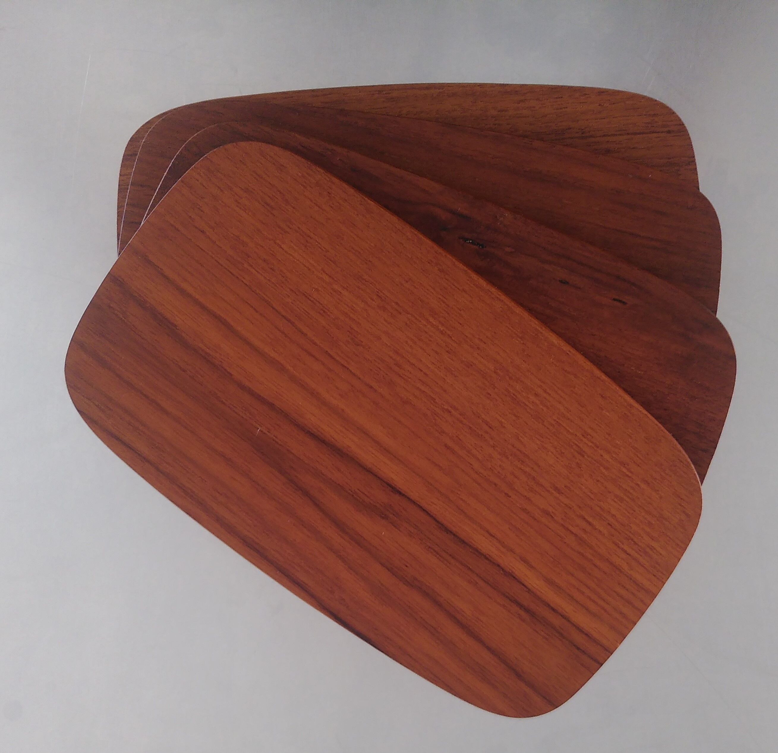 Toast boards/plates or teak breakfast, Scandinavian style