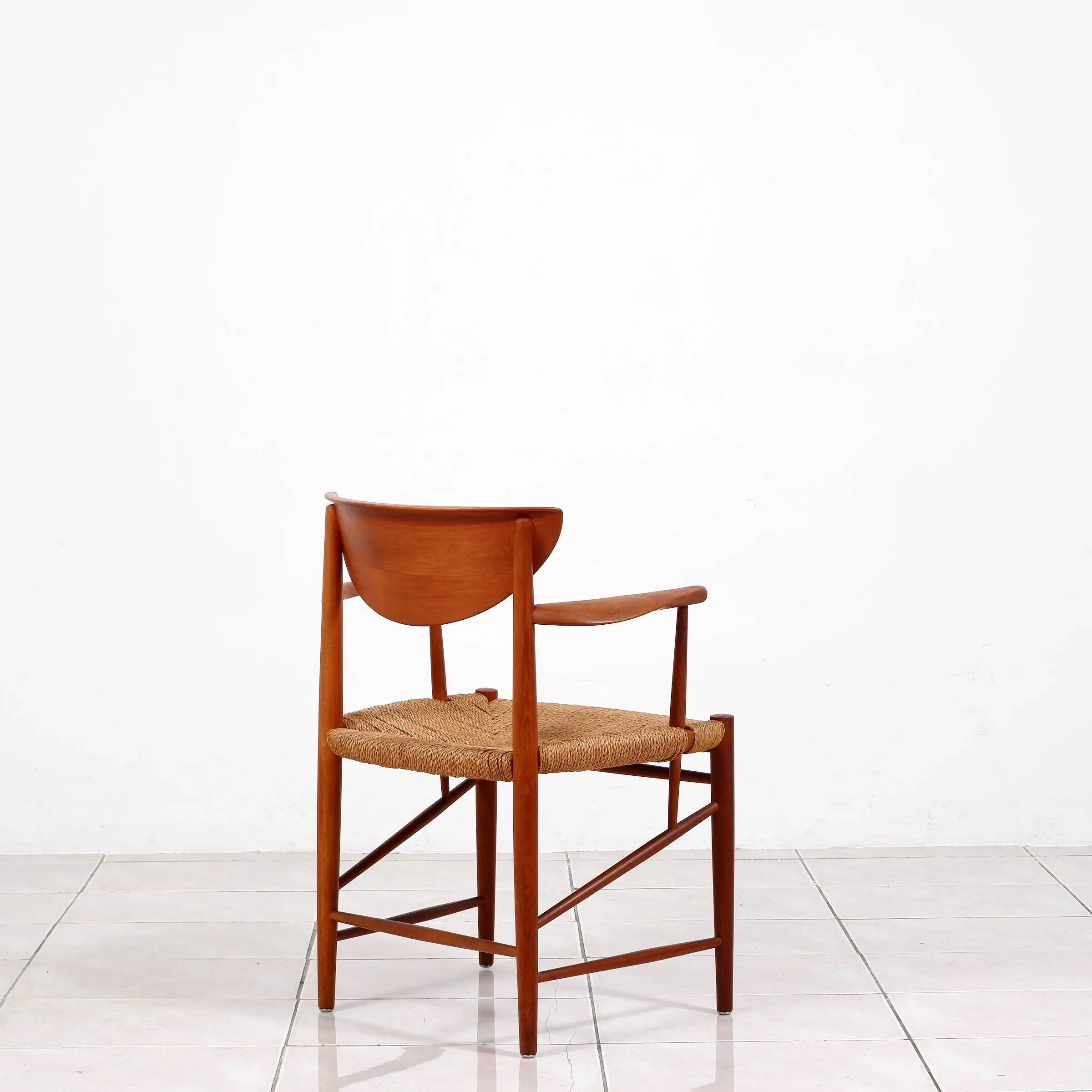 Teak Armchair "317" by Peter Hvidt & Orla Molgaard-Nielsen for Søborg