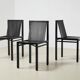 Ruud Jan Kokke Set of 3 'Latjes Dining Chairs for Metaform Netherlands 1986