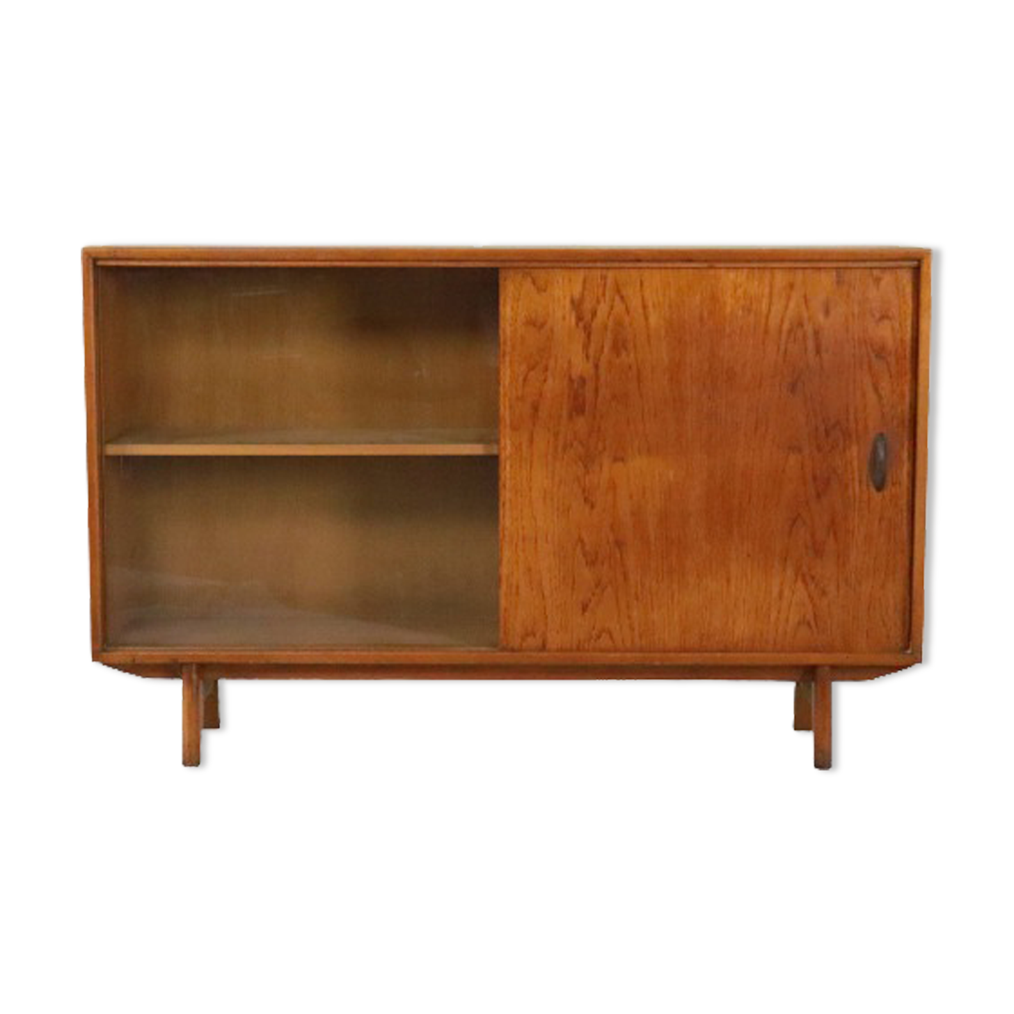Buffet vitrine vintage anglais