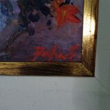 Painting bouquet of flowers