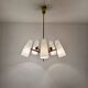 Austrian Brass Chandelier by Rupert Nikoll