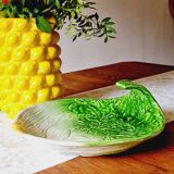 Serving dish with celery barbotine