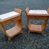 Pair of vintage bedside tables