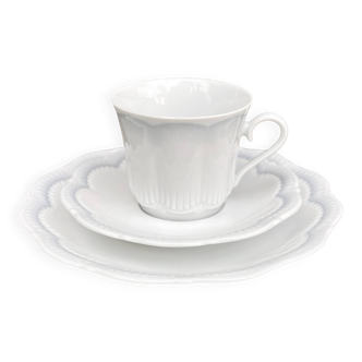 Schirnding Bavaria Breakfast Set – 1960s, signed, Art Deco porcelain