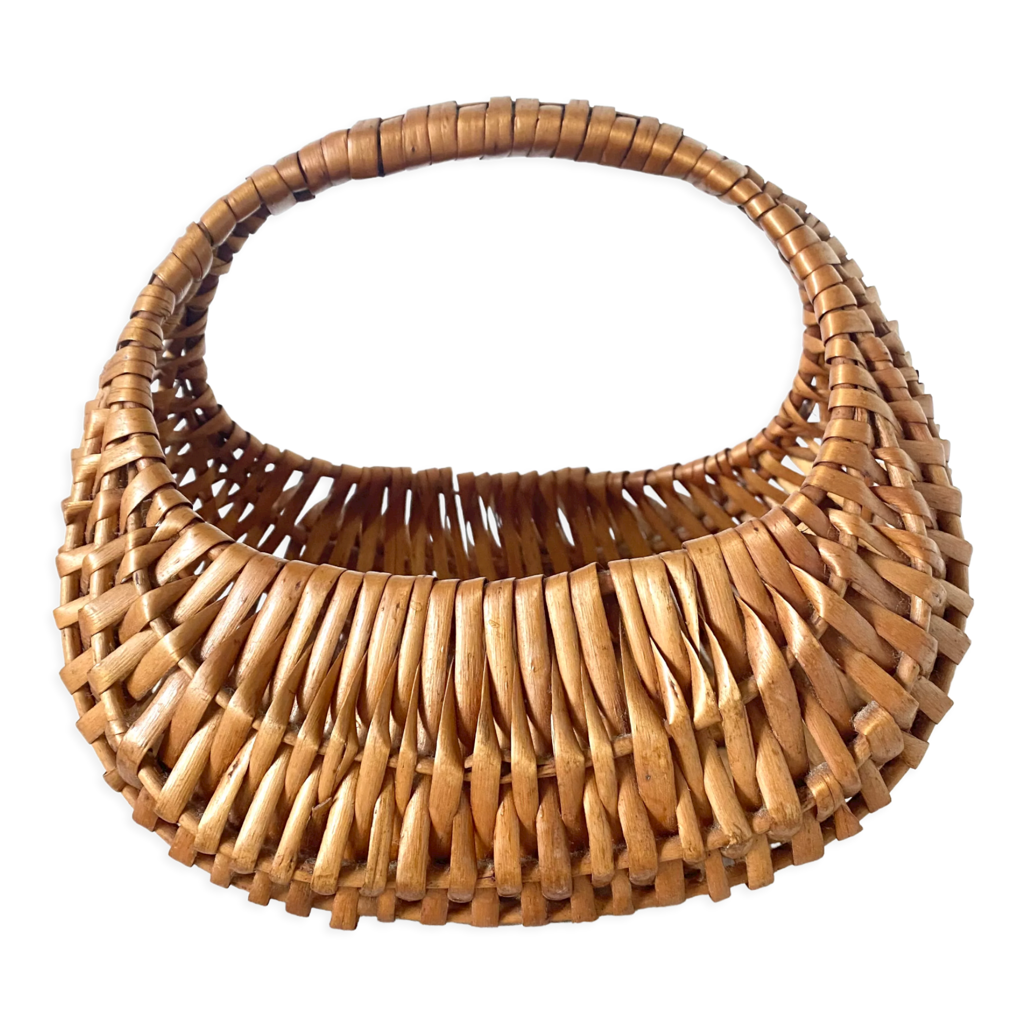 Vintage wicker basket for children