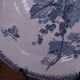 Ancienne assiette montée U & C Sarreguemines modèle Groseilles