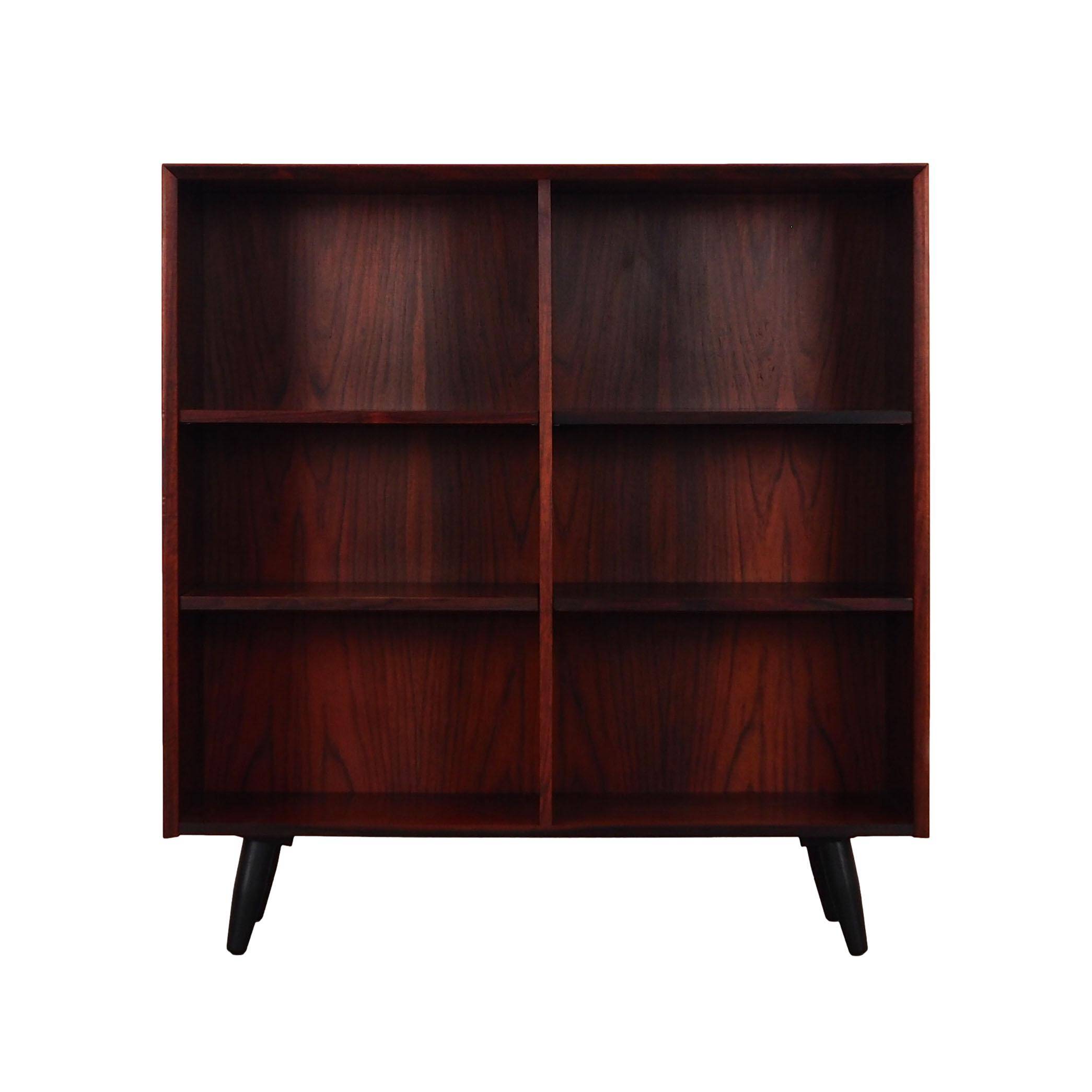 Rosewood bookcase, Danish design, 1970s, manufacture: Brouer