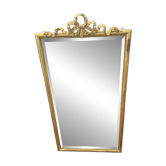 Grand miroir encadrement doré