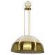 1970s Brass and Lacquered Metal Pendant, Czechoslovakia