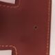 Leather wall coat rack