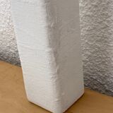 Set of 3 white vases