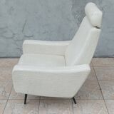 Vintage beka armchair in imitation leather