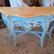 painted console