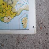 Old school map france ed. hatier armand colin