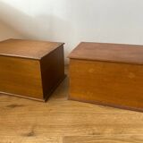 Two Wooden Office Mail Sorter