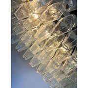 Murano Glass Chandelier Poliedro