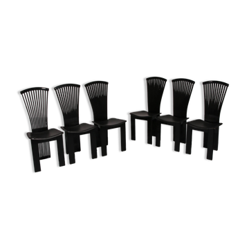 Postmodern Dining Chairs by Pietro Costantini, Italy, 1980s,