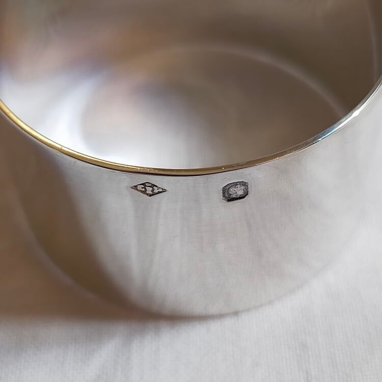 Solid Silver Timpani (Christofle) + Solid Silver Towel Round (Puiforcat)