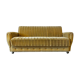 Canapé 2 places, daybed vintage couleur champagne