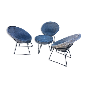 Ensemble de 3 fauteuils