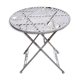 Table de jardin pliante, fer forgé