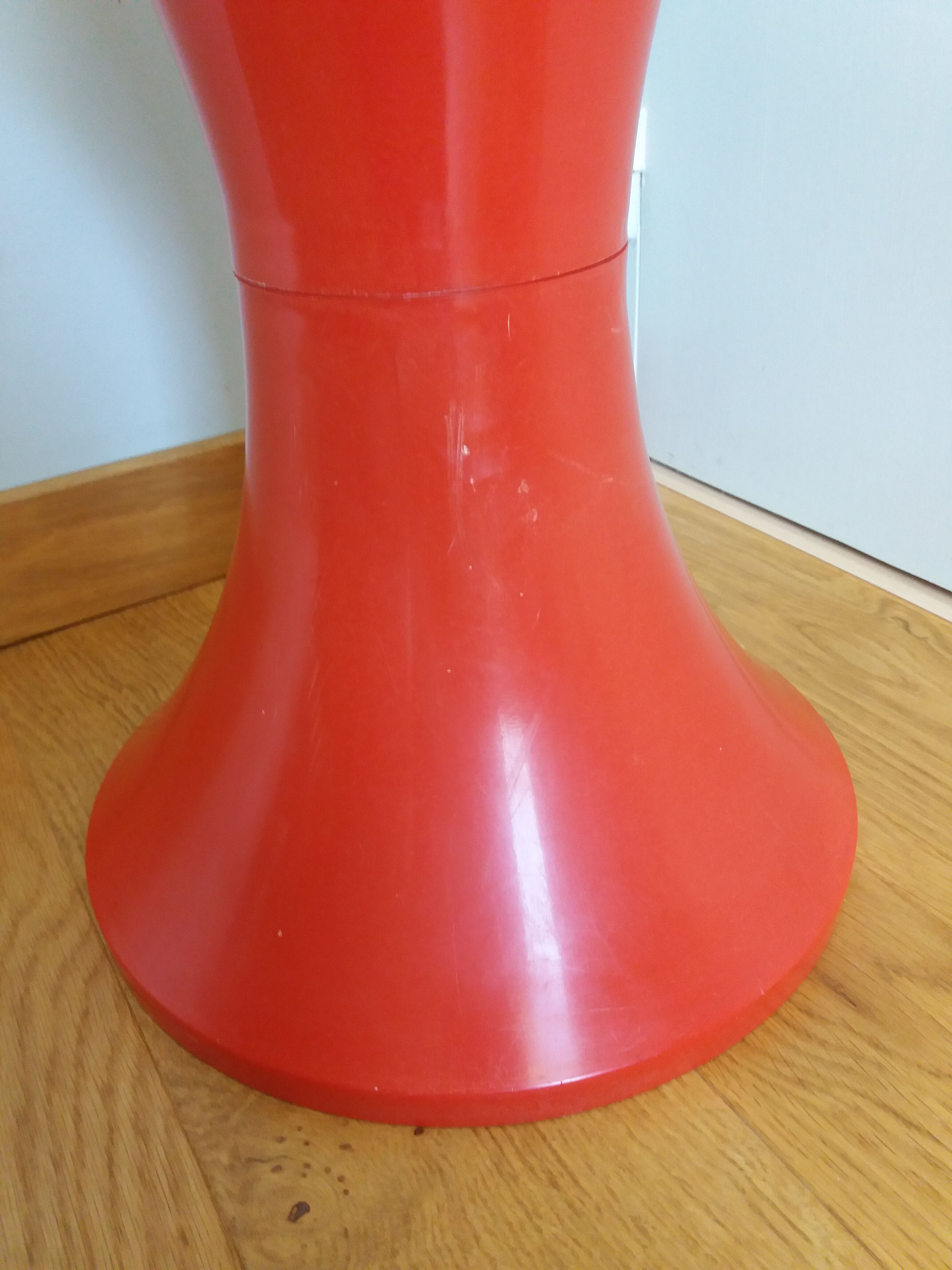 Tabouret Tam Tam diabolo rouge