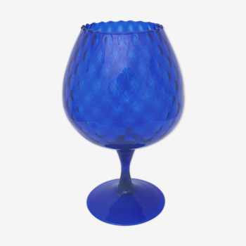 Large vase blue glass king