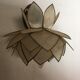 Lotus wall lamp in mother-of-pearl petals