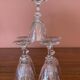 Stemmed liqueur glasses
