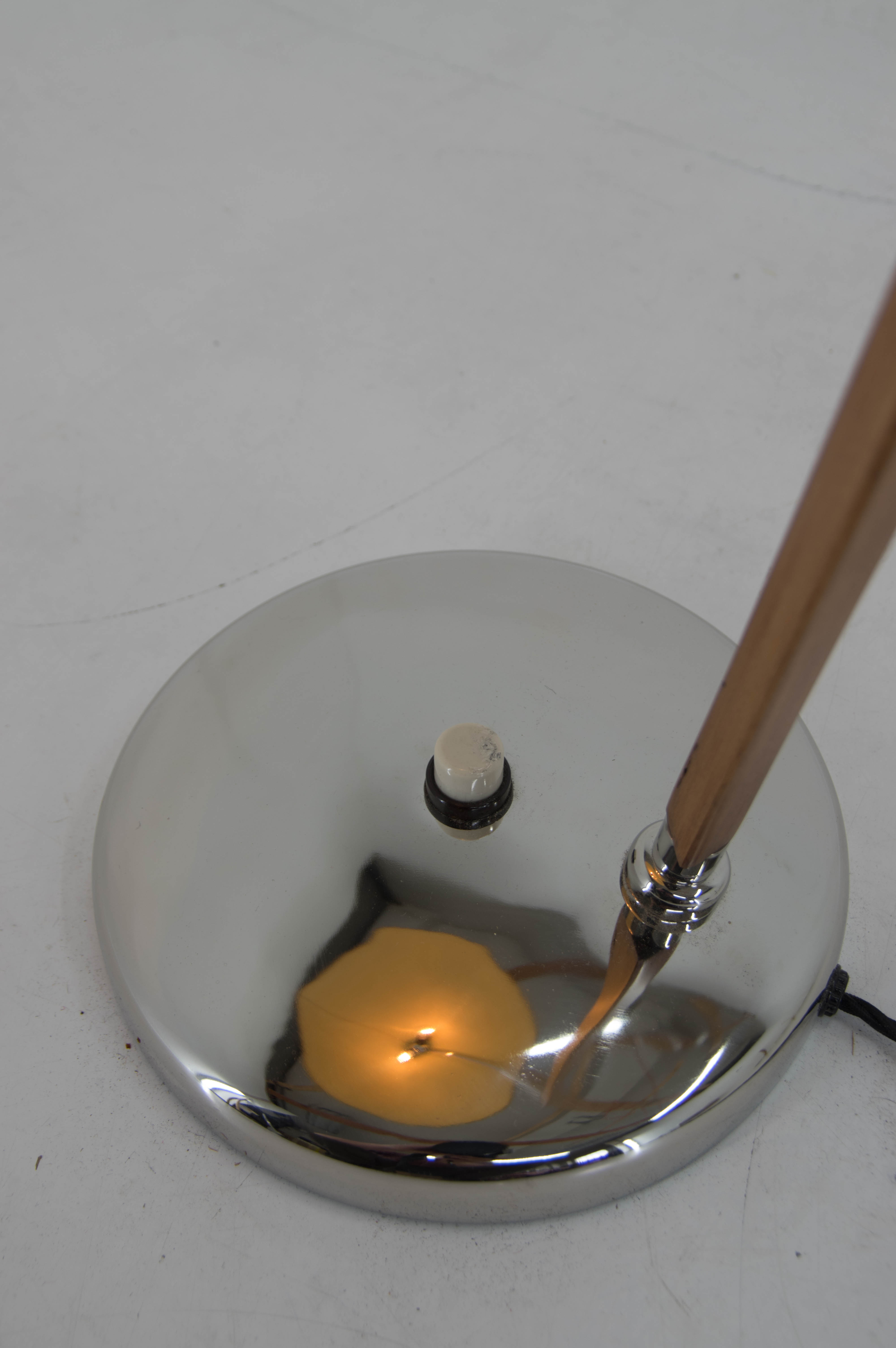 1960s Midcentury Floor Lamp "Japanese style" by Zukov, Czechoslovakia