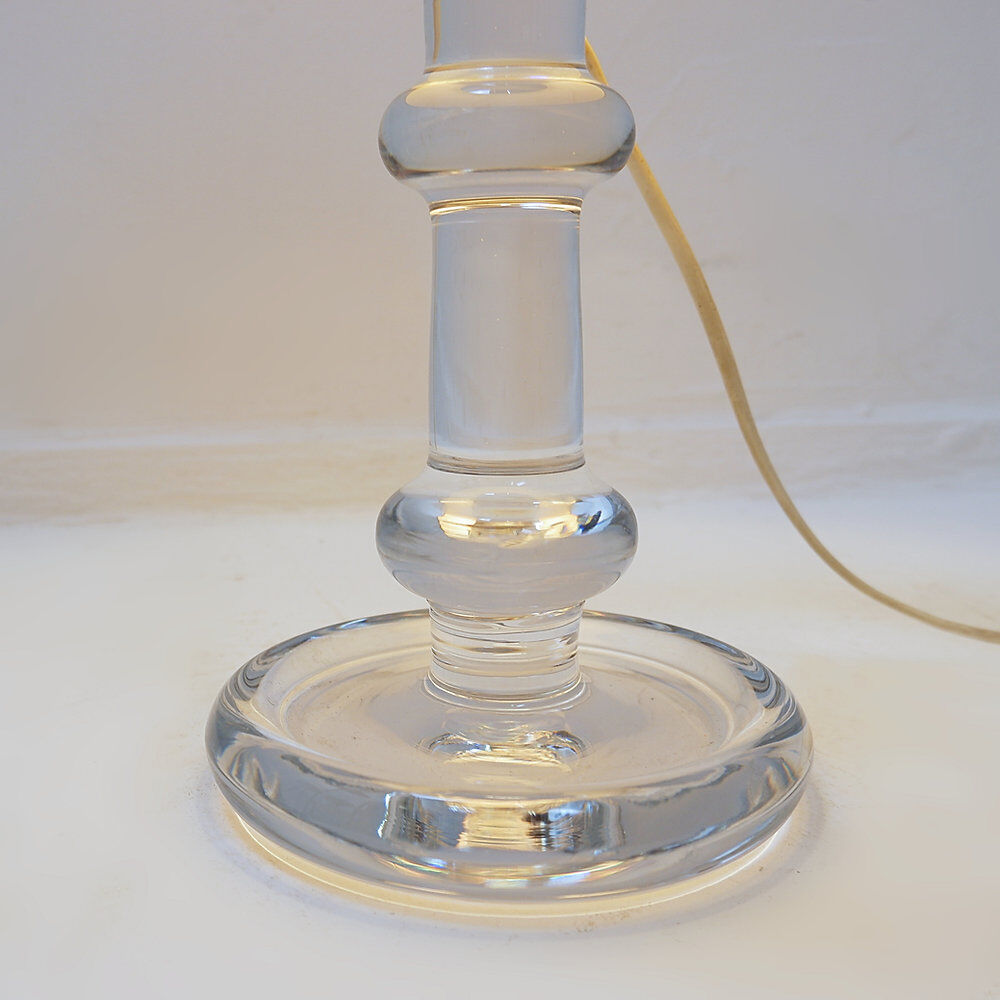 Sheraton glass table lamp, by Michael Bang for Holmegaard - 1970s