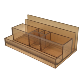 Plexiglas desk set