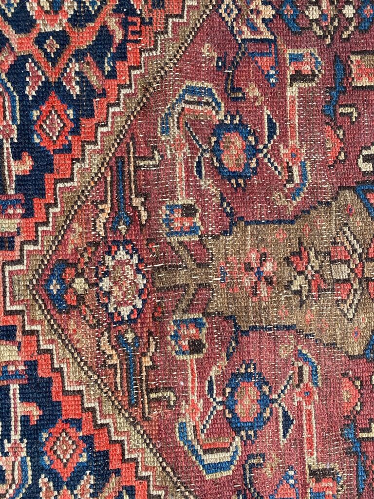 Old Persian carpet Malayer fine 120x190 cm