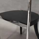 Set of 2 chrome lounge chairs by David Palterer for Zanotta italy 1980