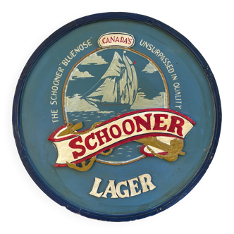 Canada's Schooner Lager advertising panel