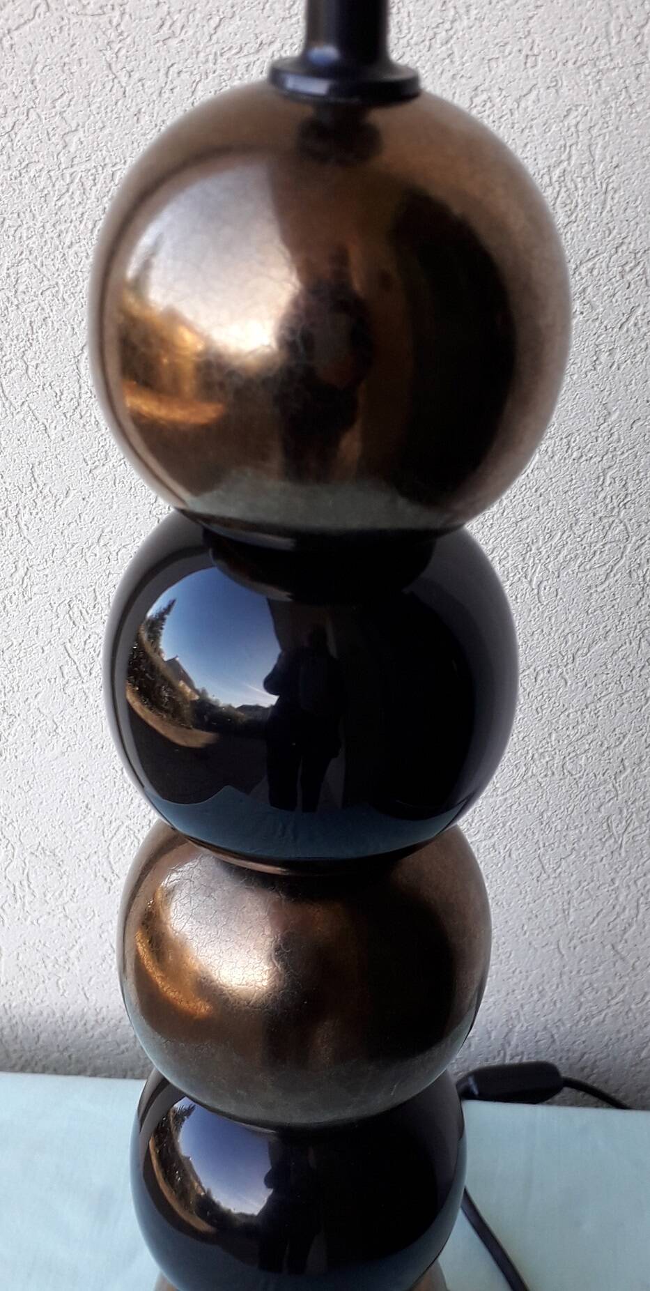 Ceramic lamp base