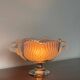 Moulded glass swan bowls