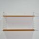String wall shelf by kajsa & Nisse Strinning  1960s Scandinavian