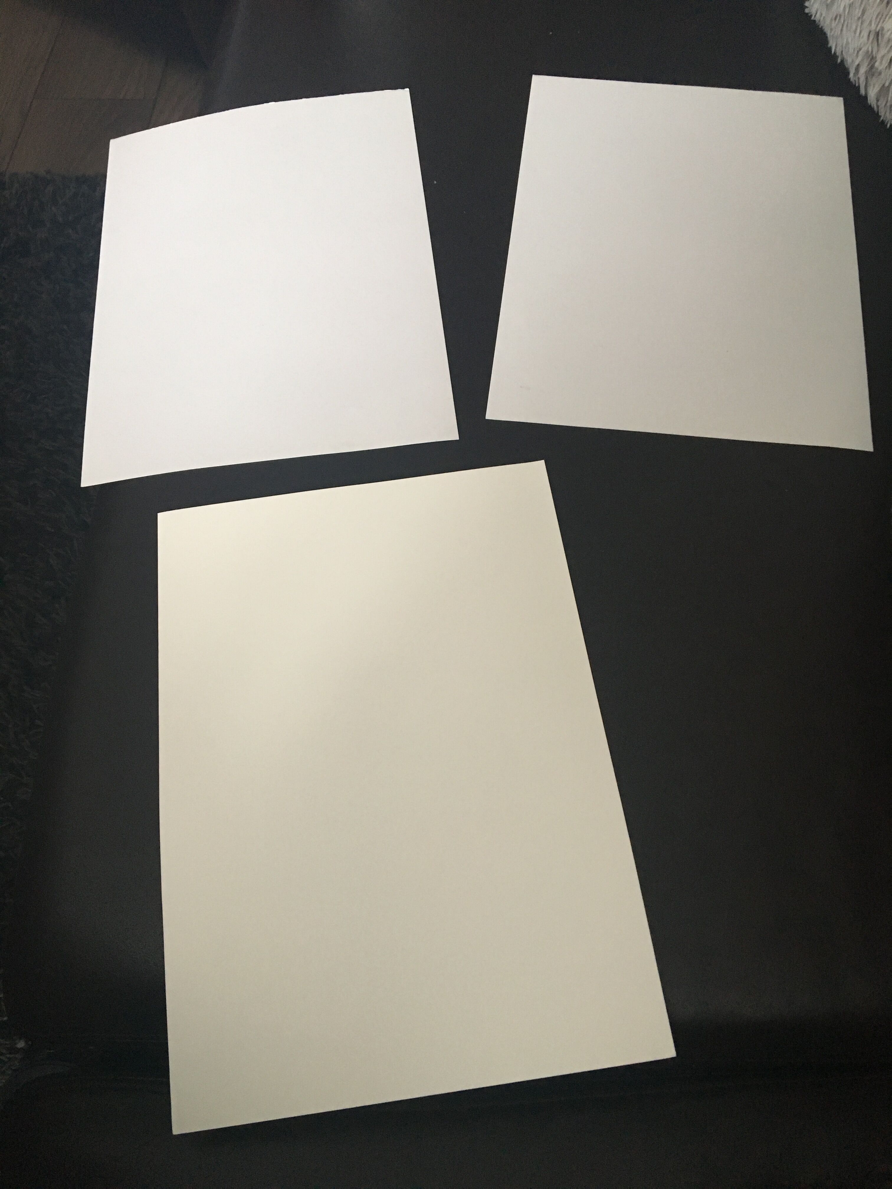 Lot of 3 fashion sketches for press