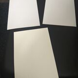 Lot of 3 fashion sketches for press