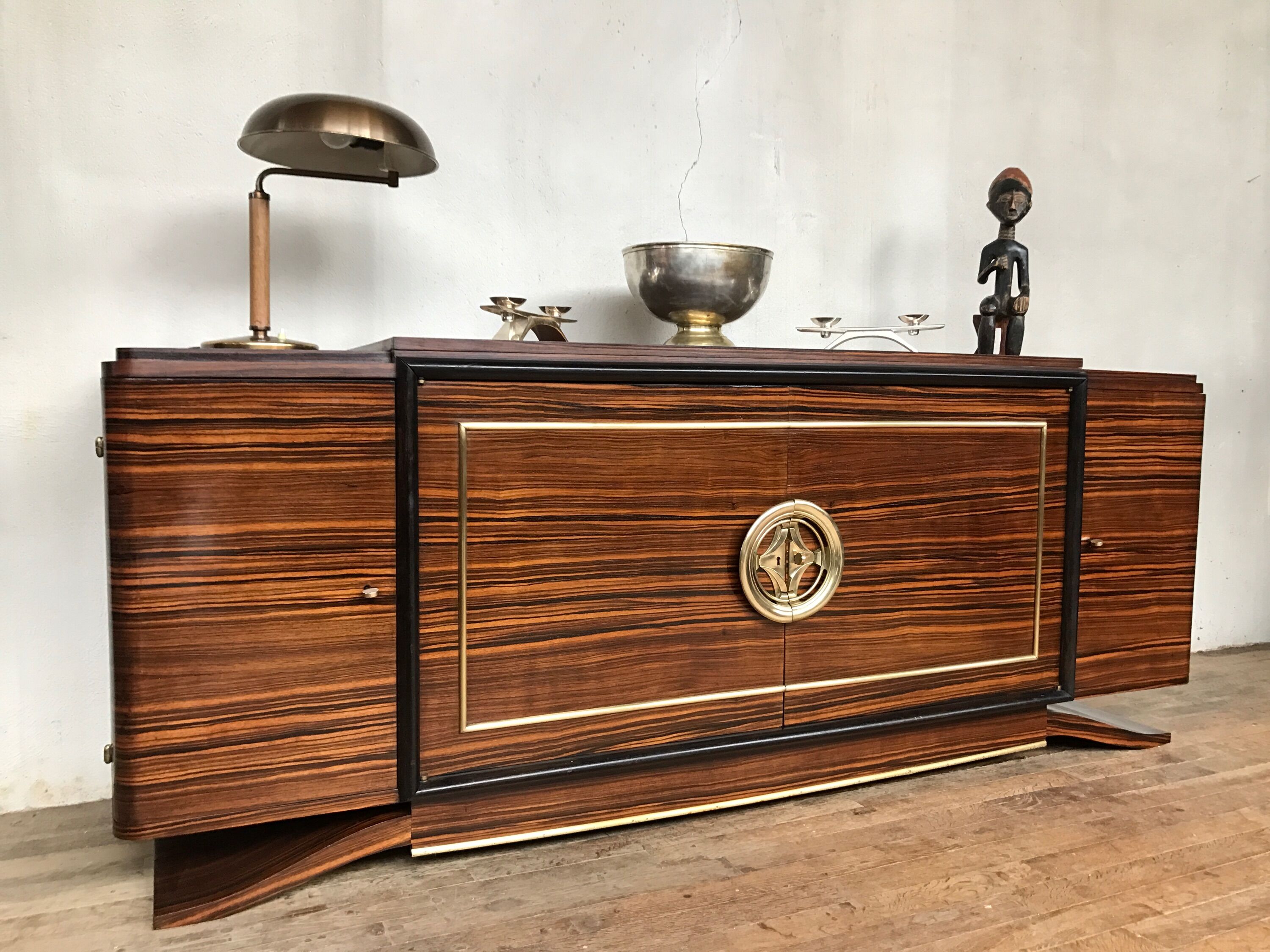 Macassar ebony sideboard 1930s period art deco