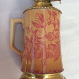 Lampe à pétrole avec anse corps céramique