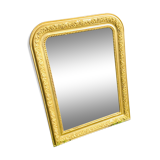Louis Philippe-style gold antique mirror - 73x57cm