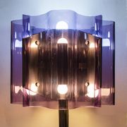 Space age plexiglas floor lamp Italia Anni '70