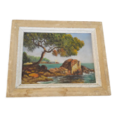 Tableau marine signé