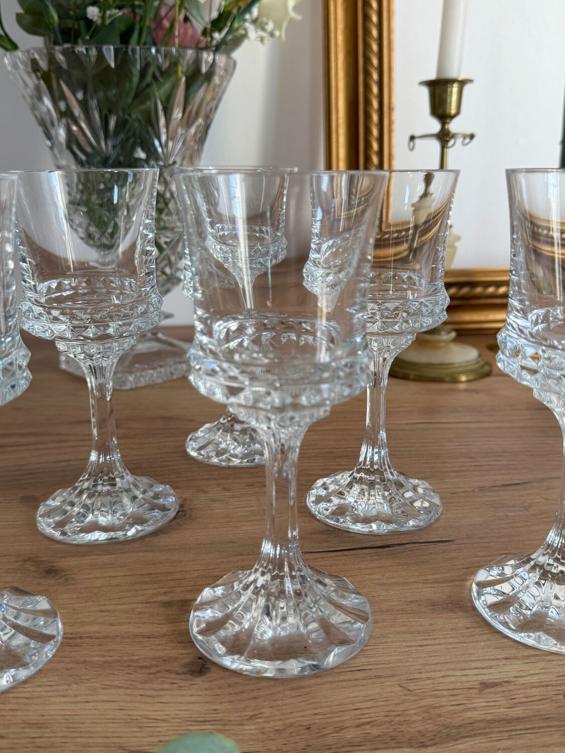Wine glass service Villeroy Boch crystal