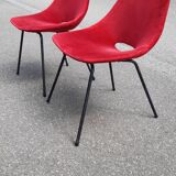 Pierre Guariche barrel chairs