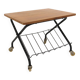 "Stringbord" side table in teak, Sweden, 1950