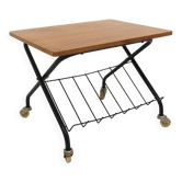 Table d'appoint "Stringbord" en teck, Suède, 1950